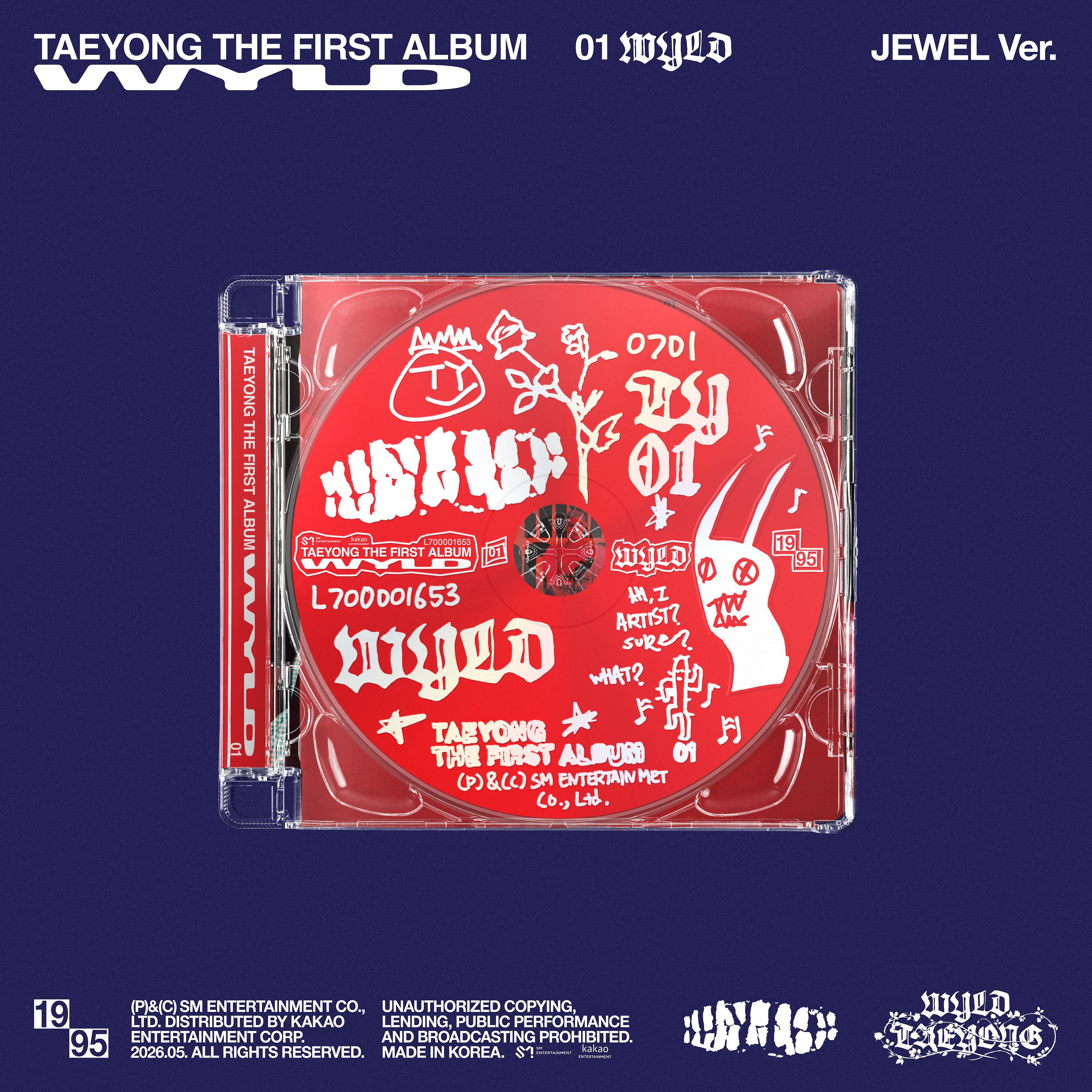 [06/21 마카오 대면 팬 사인회]태용 (TAEYONG) - The 1st Album [WYLD] (Jewel Case Ver.)